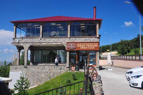 Restaurant am Abdurrahman Gazi Tomb, Erzurum