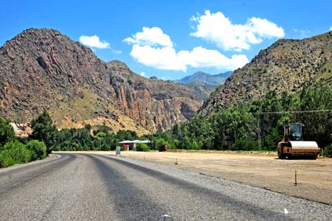 Straßenbau  Erzurum Artvin Yol D950