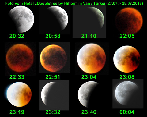 Ay tutulması / totale Mondfinsternis