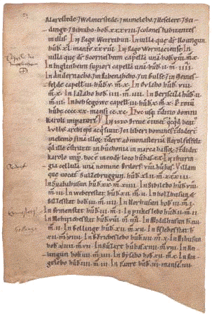 Breviarium Lulli von Lullus aus dem Jahr 786