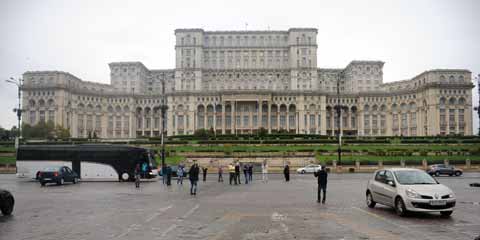 Bukarest, Palast des Volkes, Parlamentspalast