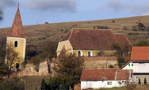 Kirchenburg Biserica Evanghelică in Ruși