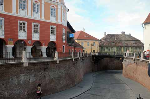 Hermannstadt - Lügenbrücke Podul Minciunilor Liars-Brücke