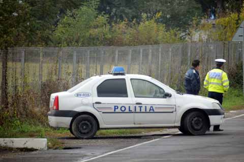Polizeikontrolle Rumänien