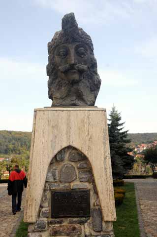 Sighisoara Schäßburg Denkmal Vlad Țepeș