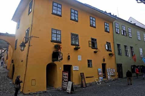 Sighisoara Schäßburg Casa Vlad Dracul, Geburtshaus des Grafen Draculas