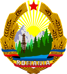 Staatswappen von Rumänien 1965-1989
