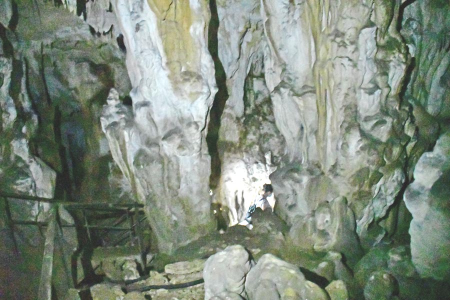 Georgianische Tropfsteinhöhle Gürcüoluk Mağarası im Tabiat Parkı