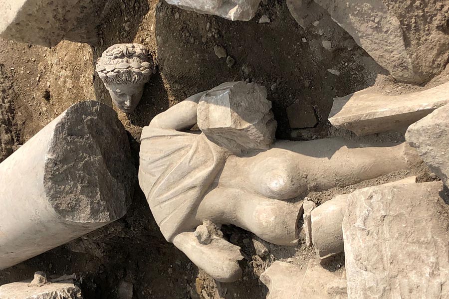 Apollo-Statue, Prusias ad Hypium Antik Kenti, Konuralp
