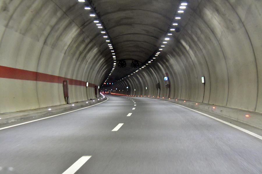 Tunnelsystem der D885 / E97 bei Gümüşhane