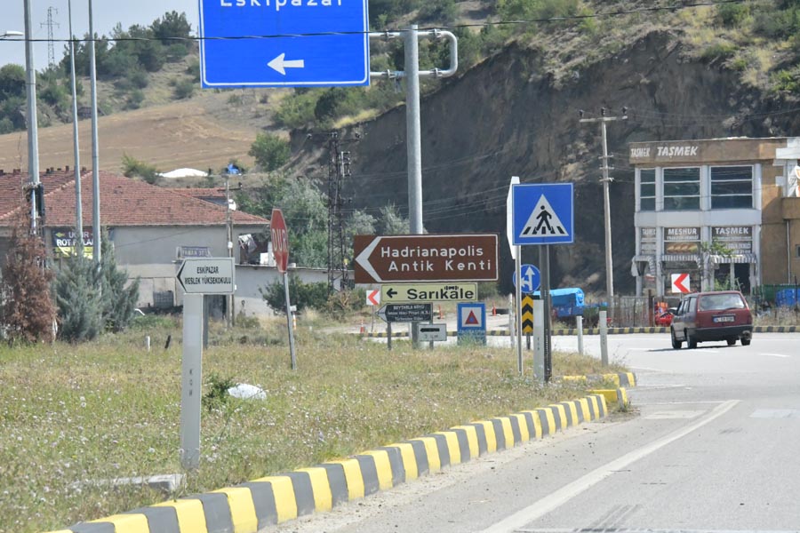 Ankara Karabük Yolu, D755 bei Mermer