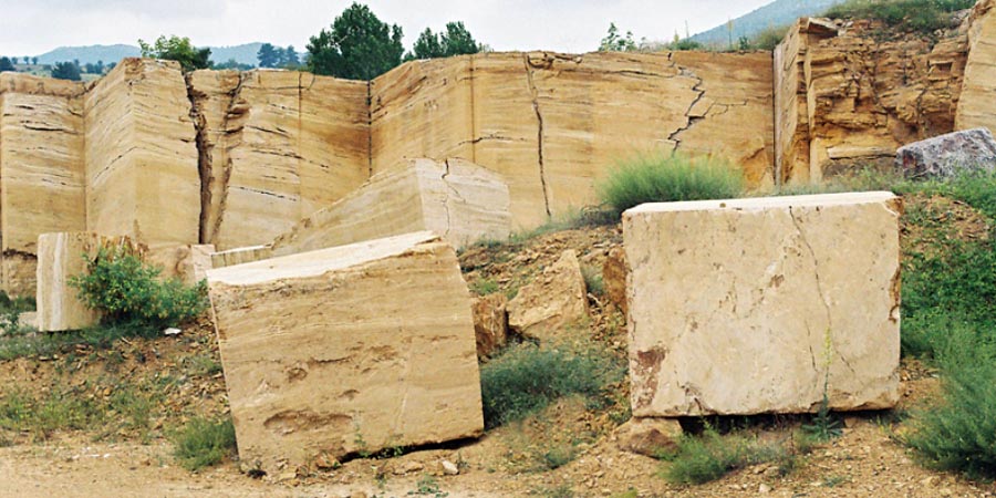 Steinbruch in der Nähe von Hadrianapolis