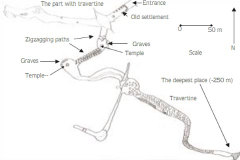 Ilgarini Cave - Map