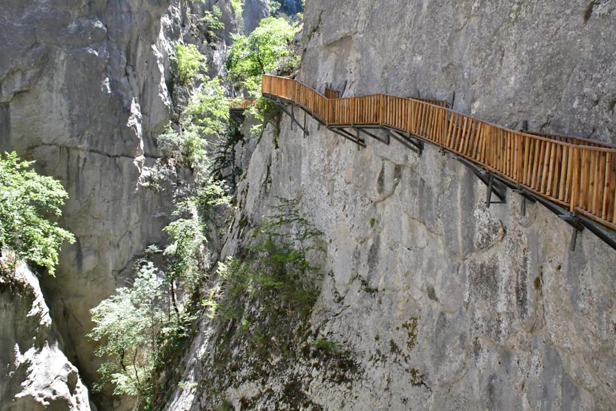 Horma Kanyonu im Küre Dağları Milli Parkı, Pınarbaşı-Çalkaya