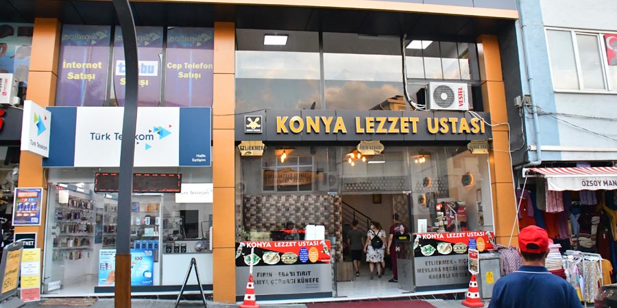 Abendbrot im Restaurant Konya Lezzet Ustasi in Erbaa