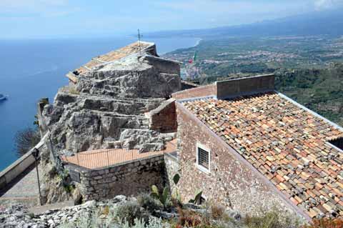 Wallfahrtskirche Madonna della Rocca - Taormina