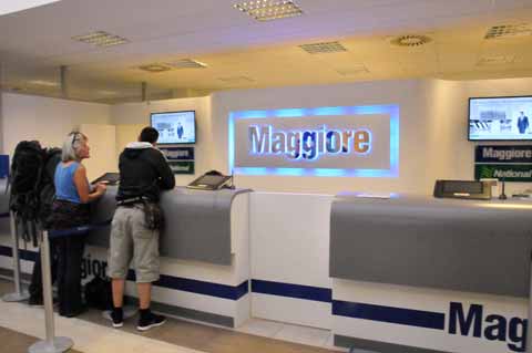 Mietstation Maggiore - Flughafen Catania