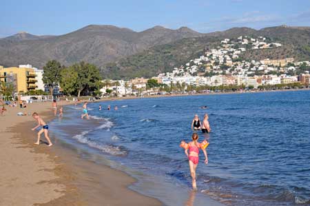 Roses Strand - Reisebericht Rundreise Costa Brava