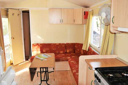 Mobile Home Wohnzimmer Camping International Calogne