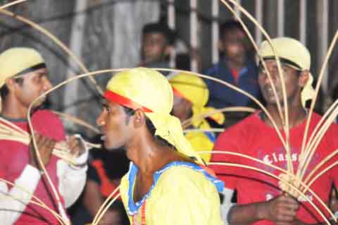 Cane Dance - Navam Perahera Colombo 2014