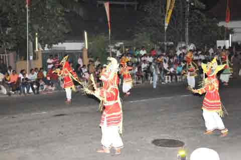 Nagaraksha Dance - Navam Perahera Colombo 2014
