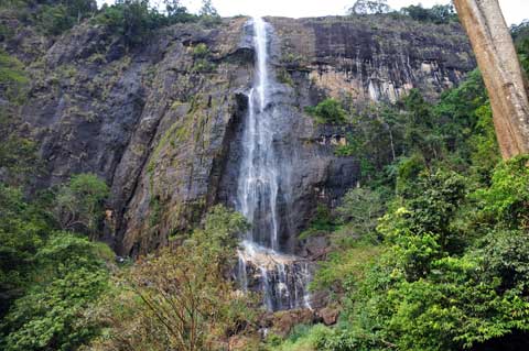 Diyaluma Wasserfall Sri Lanka