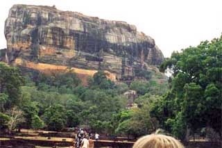 Löwenfelsen Sigiriya Sri Lanka