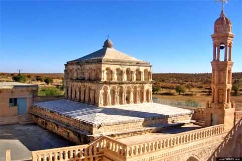 Anıtlı Meryem Ana Manastırı (Hah), Midyat/Mardin