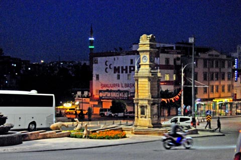 Saat kulesi Clocktower am Samsat'ta Gate, Şanlıurfa