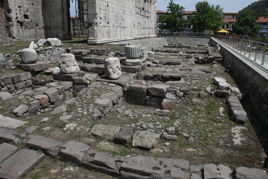 Augustus Tapınağı / Roma Duvarı, Ankara