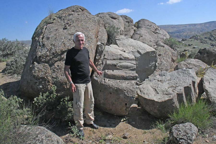 Kaideli Basamaklı Altarlar / Kaya Altarının Yerler Phrygia, Dümrek