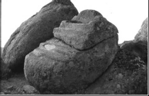 Kaideli Basamaklı Altarlar / Kaya Altarının Phrygia, Dümrek