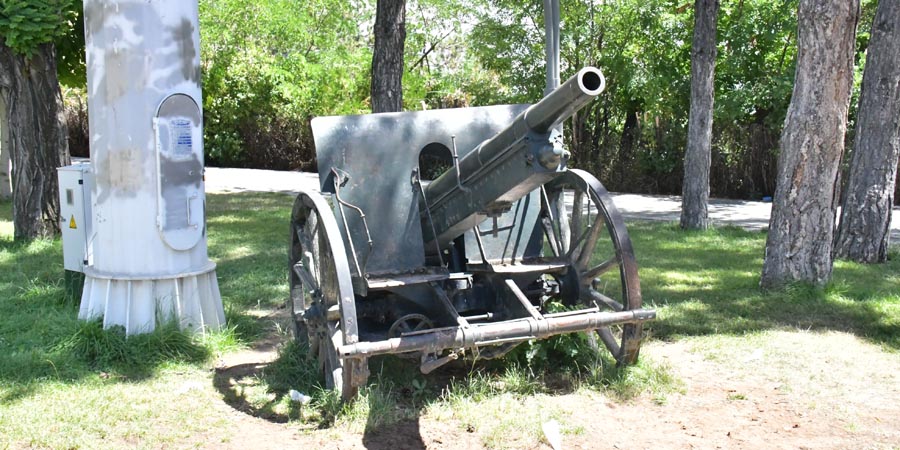 Kanone auf der Burg Sivas