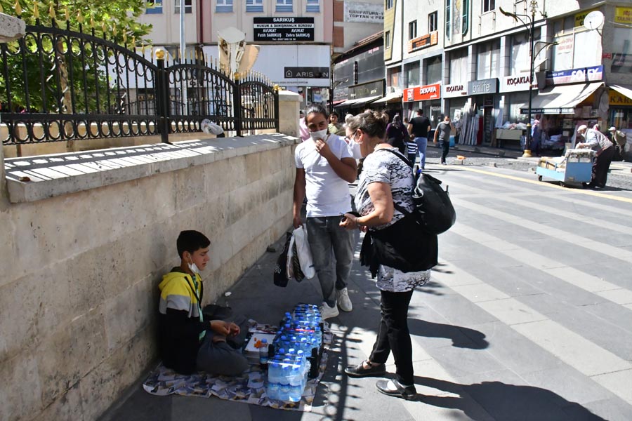 Wasserverkäufer in Sivas