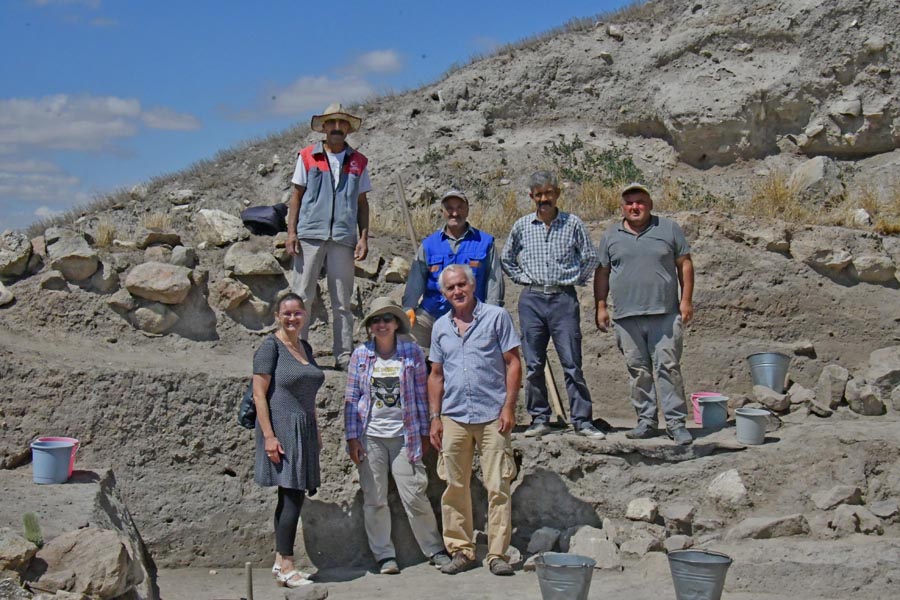 Archäologin Burcu Yıldırım - Çadır Höyük