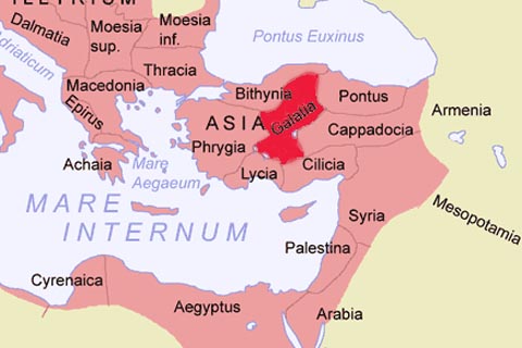 Die römische Provinz Galatia