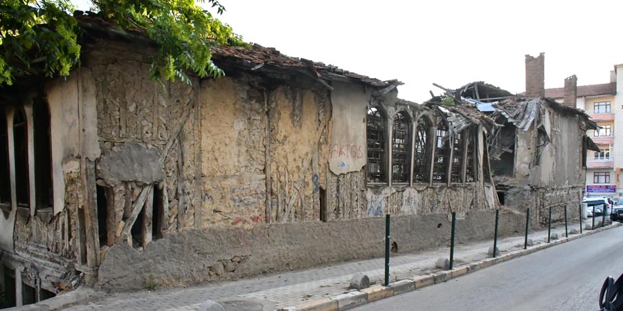 abgebranntes, baufälliges Haus, Yozgat