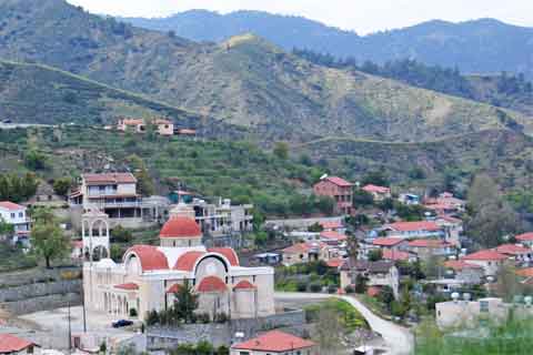 Kirche Agios Panteleimonas, Kakopetria