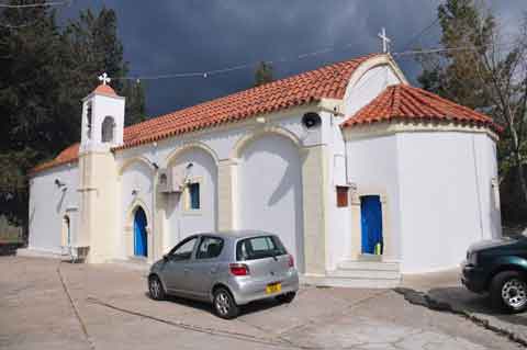 Kirche Panagia Pantanassa, Choulou