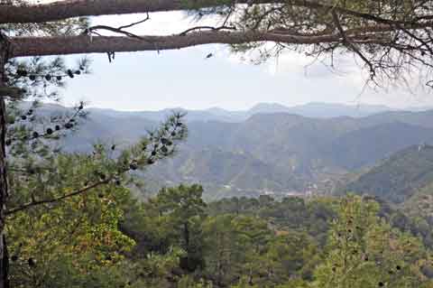 Marathasa-Tal im Troodos-Gebirge