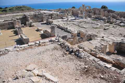 urium /Kourion - Baptistery mit Atrium - Early Christian Basilica