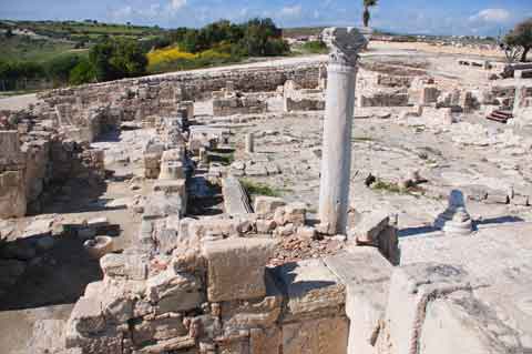 Curium /Kourion - Baptistery Early Christian Basilica