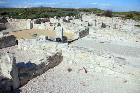 Curium /Kourion - Early Christian House with a Triclinium