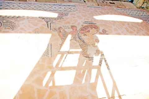 Curium /Kourion - Mosaiken im Haus des Archilles
