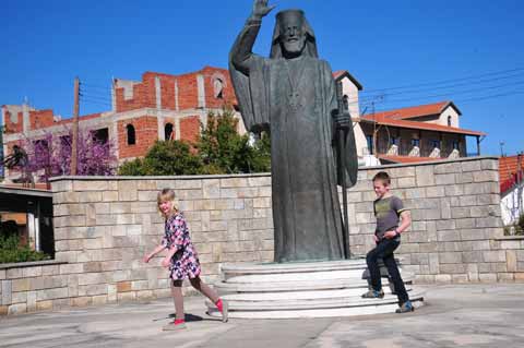 Makarios-Statue und Gedenkstätte, Panagia